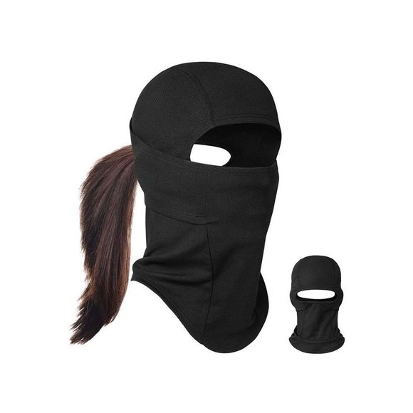 CUIMEI Dresses & Skirts - CUIMEI Balaclava Mask for Women with Ponytail Hole Neck Gaiter Face Cover Moistu